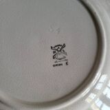 Plat rond en faïence Moulin des Loups & Hamage modèle Lucien