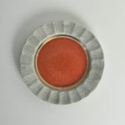 Royal Copenhagen Crackle glaze porcelain ashtray, Denmark 1950s