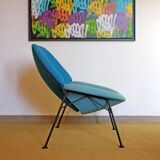 Model F555 armchair by Pierre Paulin, published by Artifort in the 1960s.