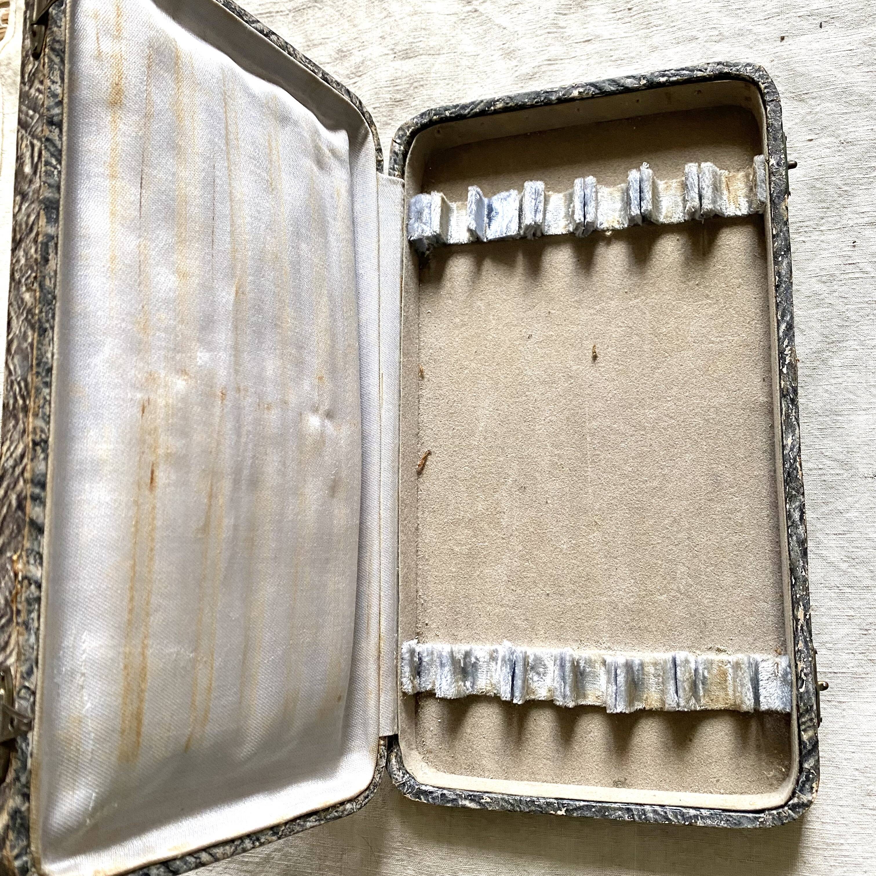 Ancien Couteau A Pain Scie A Saucisson Sabatier France Inox