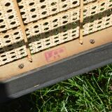 Suite of four folding chairs