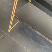 Etagère vintage 1960 String murale noir doré - 60 x 48 cm