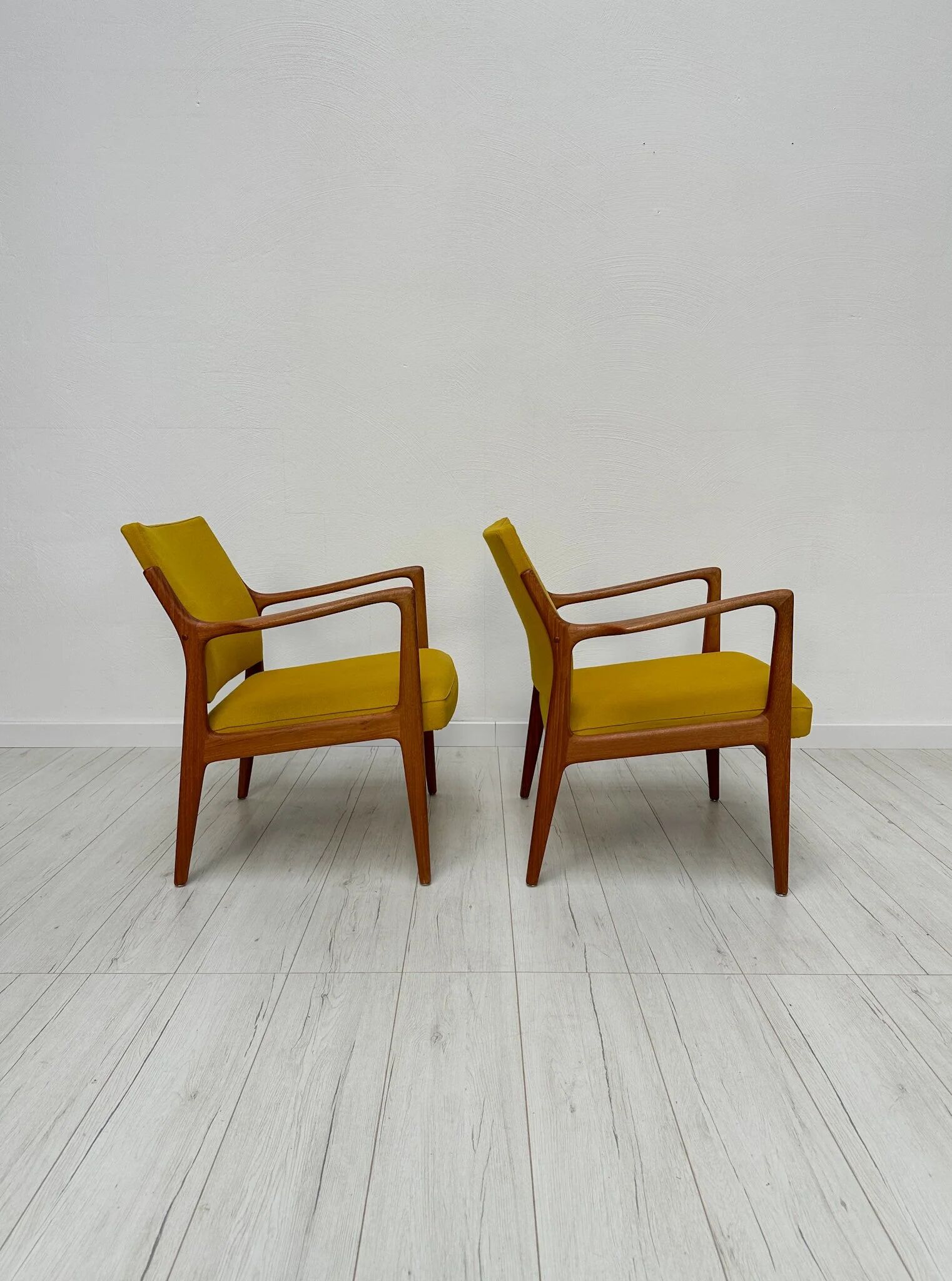 1960s vintage Swedish mid-century easy chairs by Karl-Erik Ekselius for J.O. Carlsson