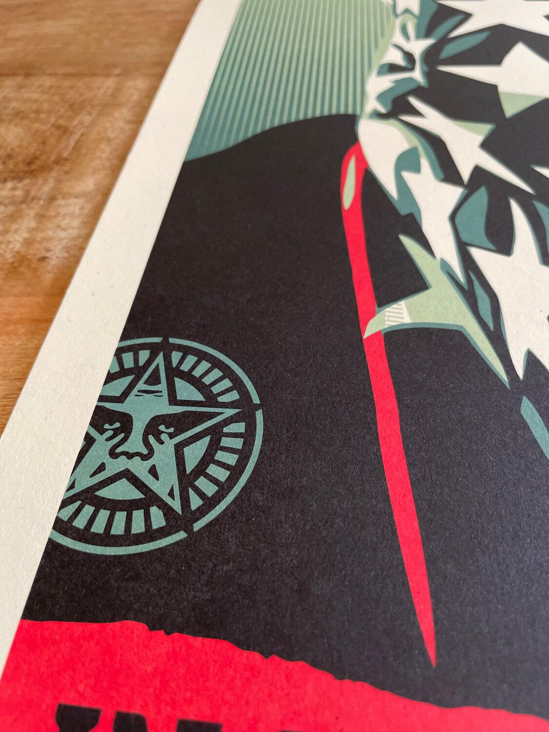 Shepard Faire (OBEY), American Rage, signed and dated by artist,  Amsterdam 2023