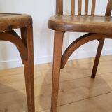 2 chaises de bistrot "stella"