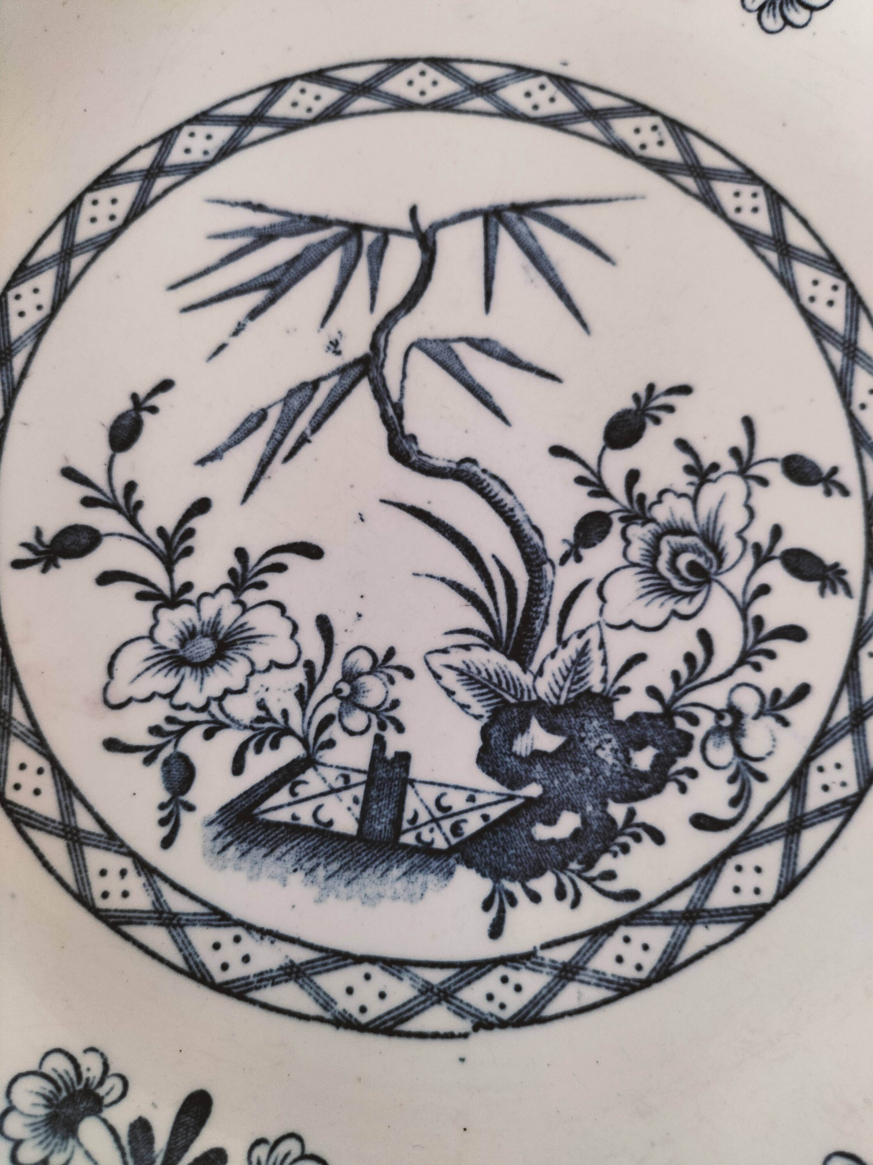 Plate KG Lunéville model Delft