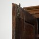 Antique oak farmhouse cupboard from the 17th century with original fittings