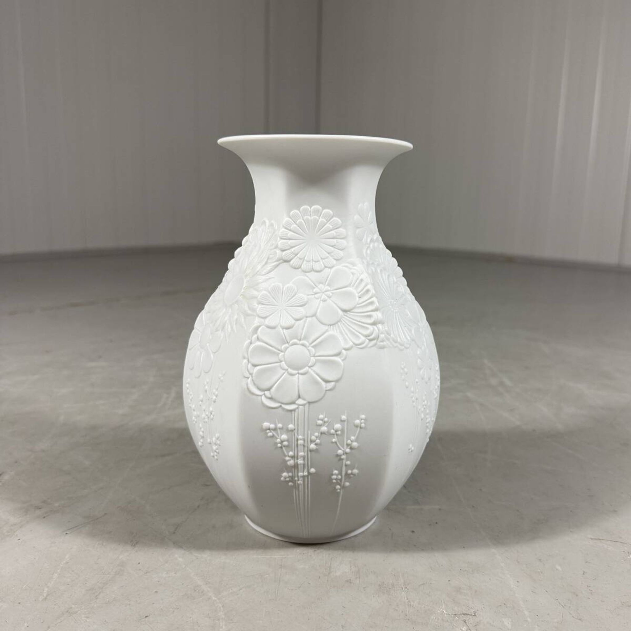 AK Kaiser white bisque porcelain vase 1960’s