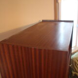 Scandinavian-style teak secretary