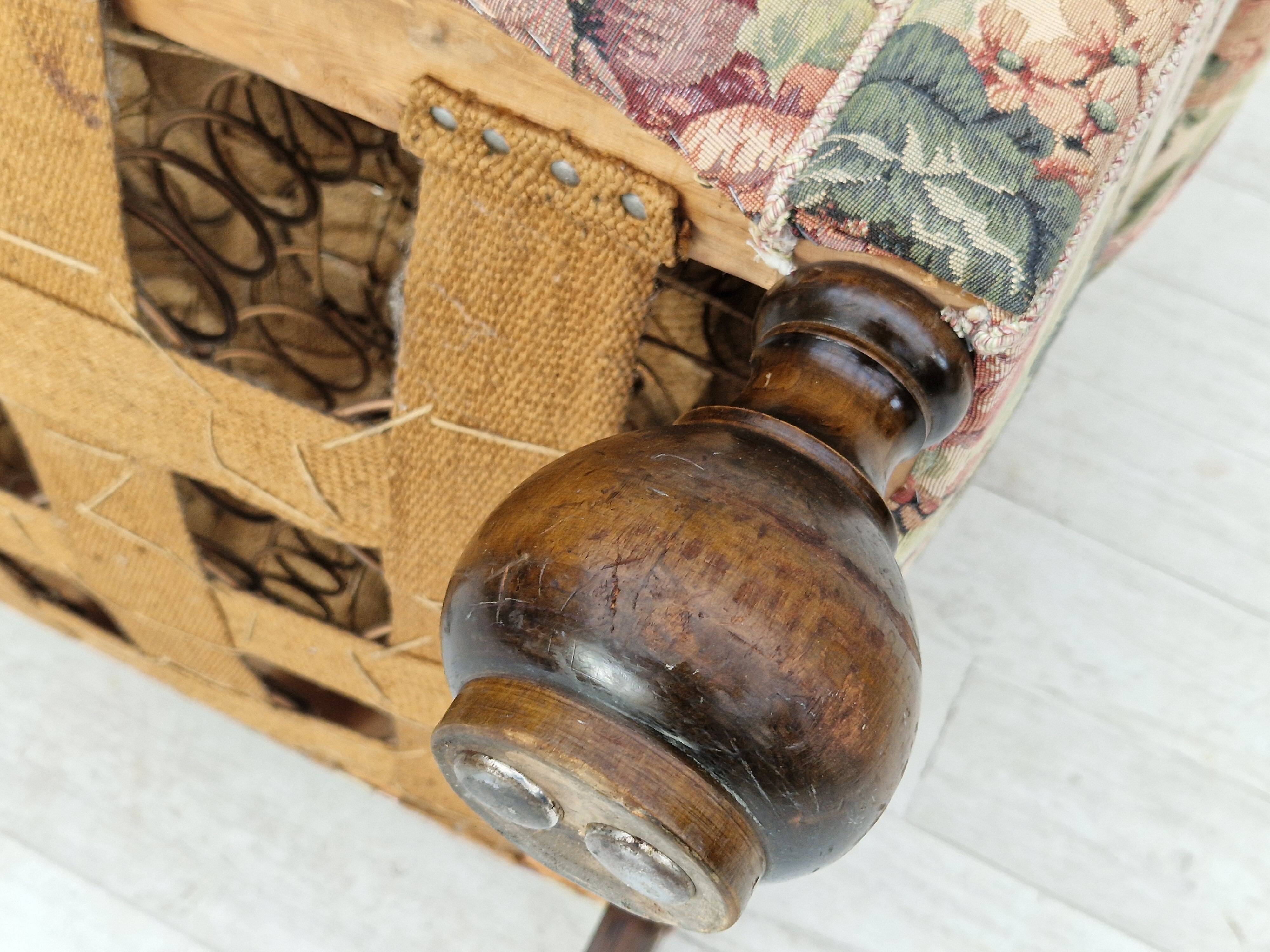 1950s danish vintage relax armchair in fabric