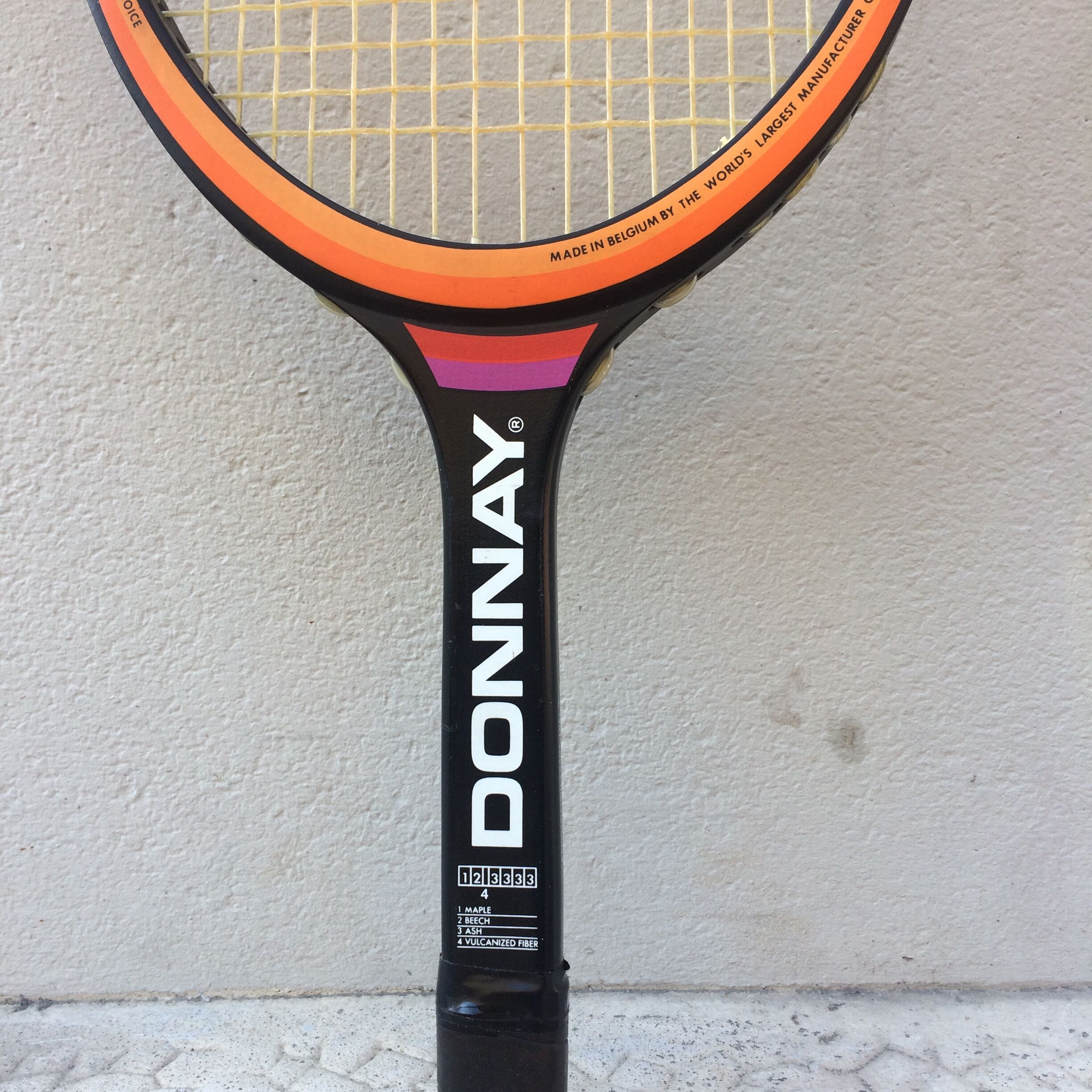 Racquet frame wood Donnay