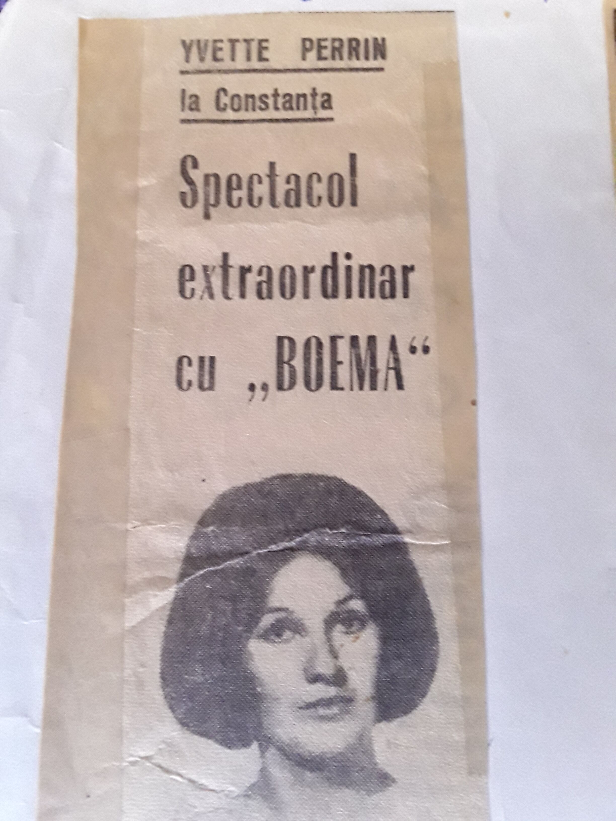 Portrait painting on wood 50s