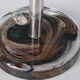 Rare beautiful French table lamp design by Jean-Pierre Alary, France.