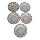 5 dessert plates barbotine Sarreguemines