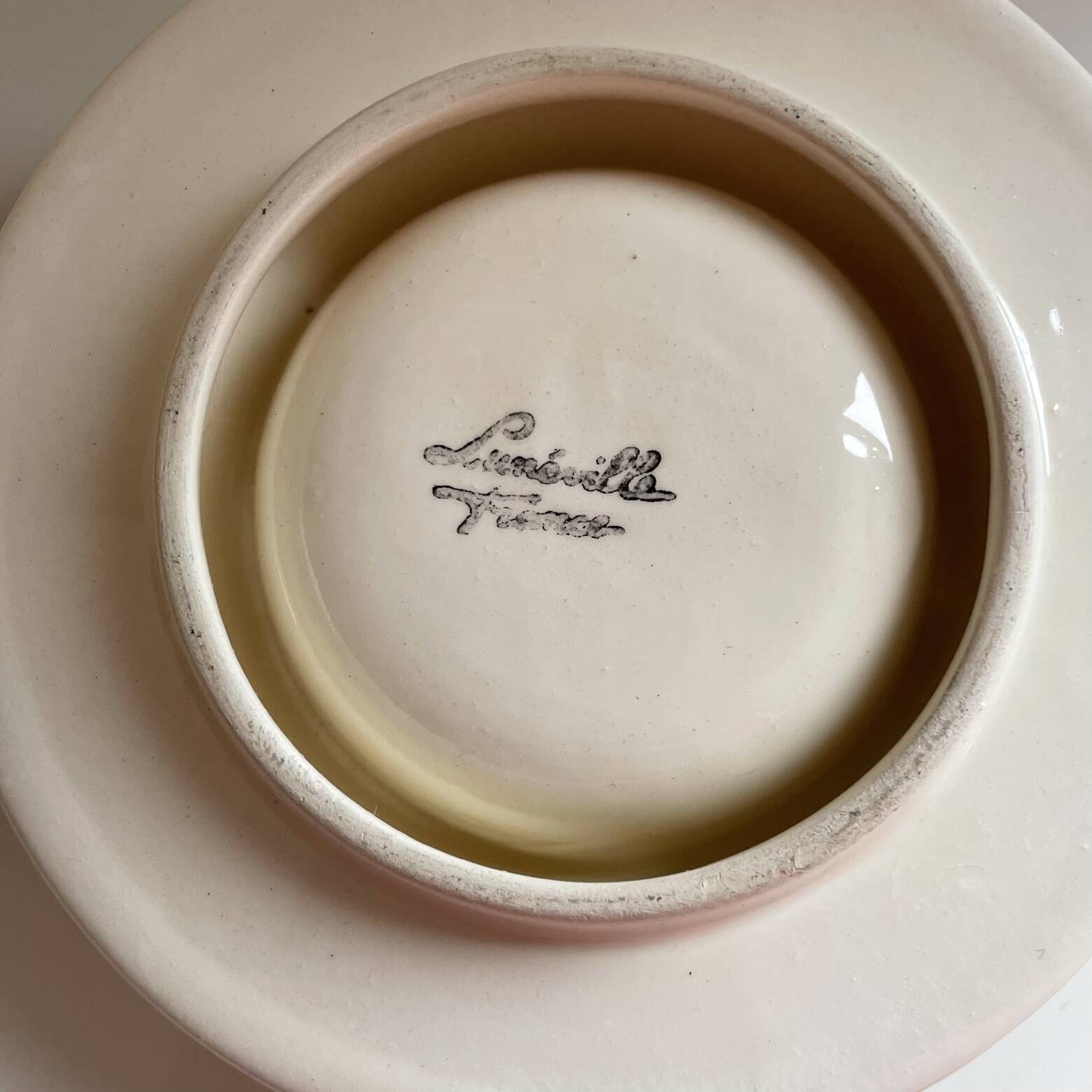 Lunéville butter dish