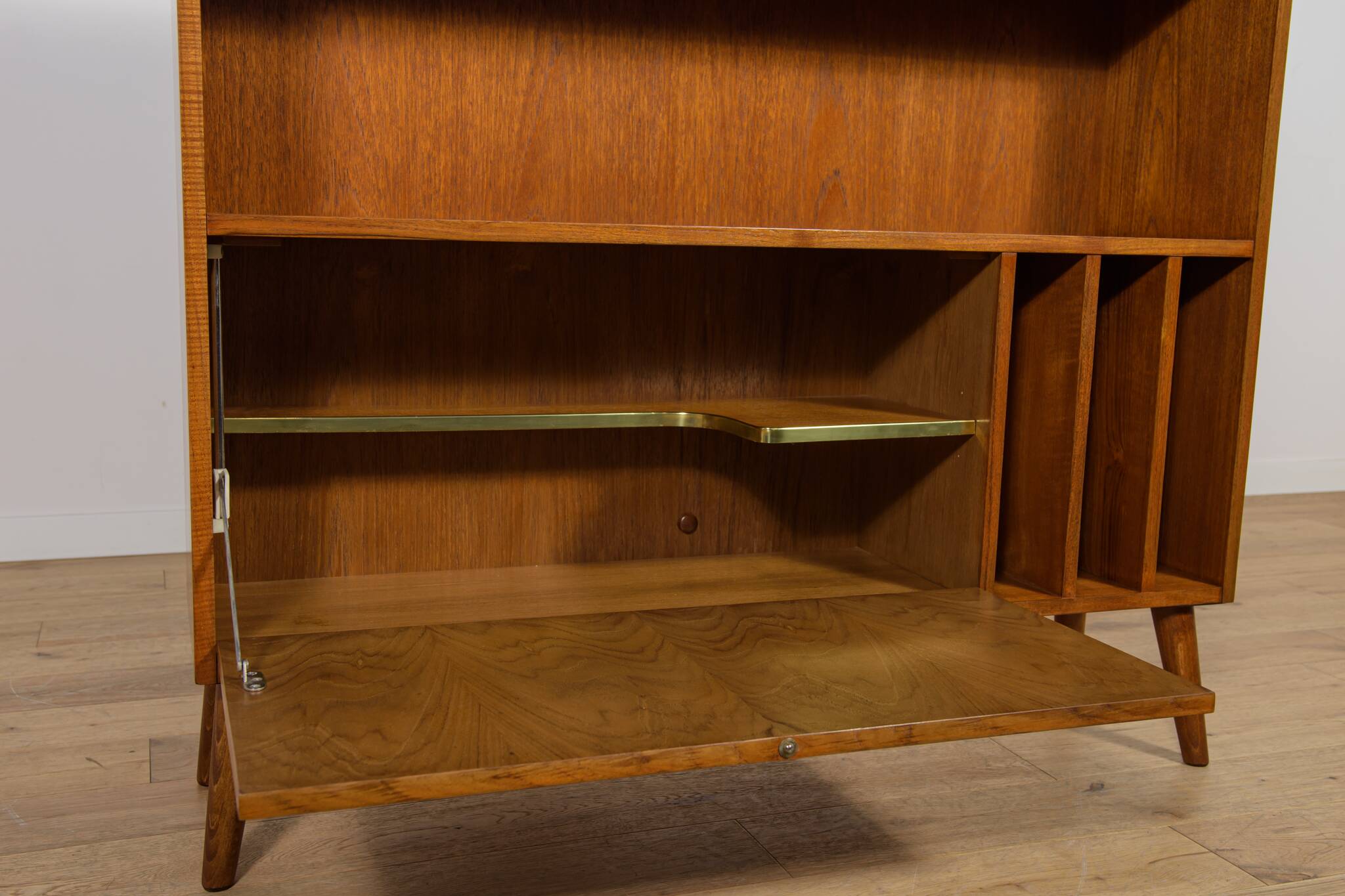 Mid-Century Teak Shelf, Denmark, 1970s