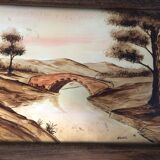 Service tray signed Luc Gérard-Elgé