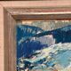 Oil on panel original Swedish - "Landscape" by Greta Liljeblad - Signed - vintage and framed - 30 × 22 cm (11.8" × 8.7")