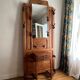 Old cloakroom in solid oak