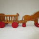 Old wooden toy