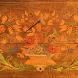 Commode en marqueterie de style restauration - XIXe