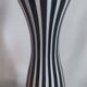 Leonardo Zebra blown glass vase