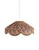 Suspension forme florale imprimée "Cosette goa flowers"
