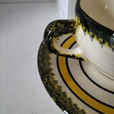 Two Henriot Quimper cups and saucers