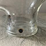 Vintage molded glass hat head from the 60s