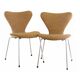 4 Early Fritz Hansen Series 7 chairs Arne Jacobsen 1950s/60s