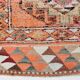 3x12 Soft Pink Vintage Runner Rug, Handwoven Antique 60s, 91x359Cm