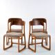 4 Baumann sled chairs