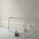 Transparent plexiglass coffee table by Roche Bobois, 1970s design.