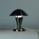 Lampe de table champignon chrome par Josef Jirka Pour Napako