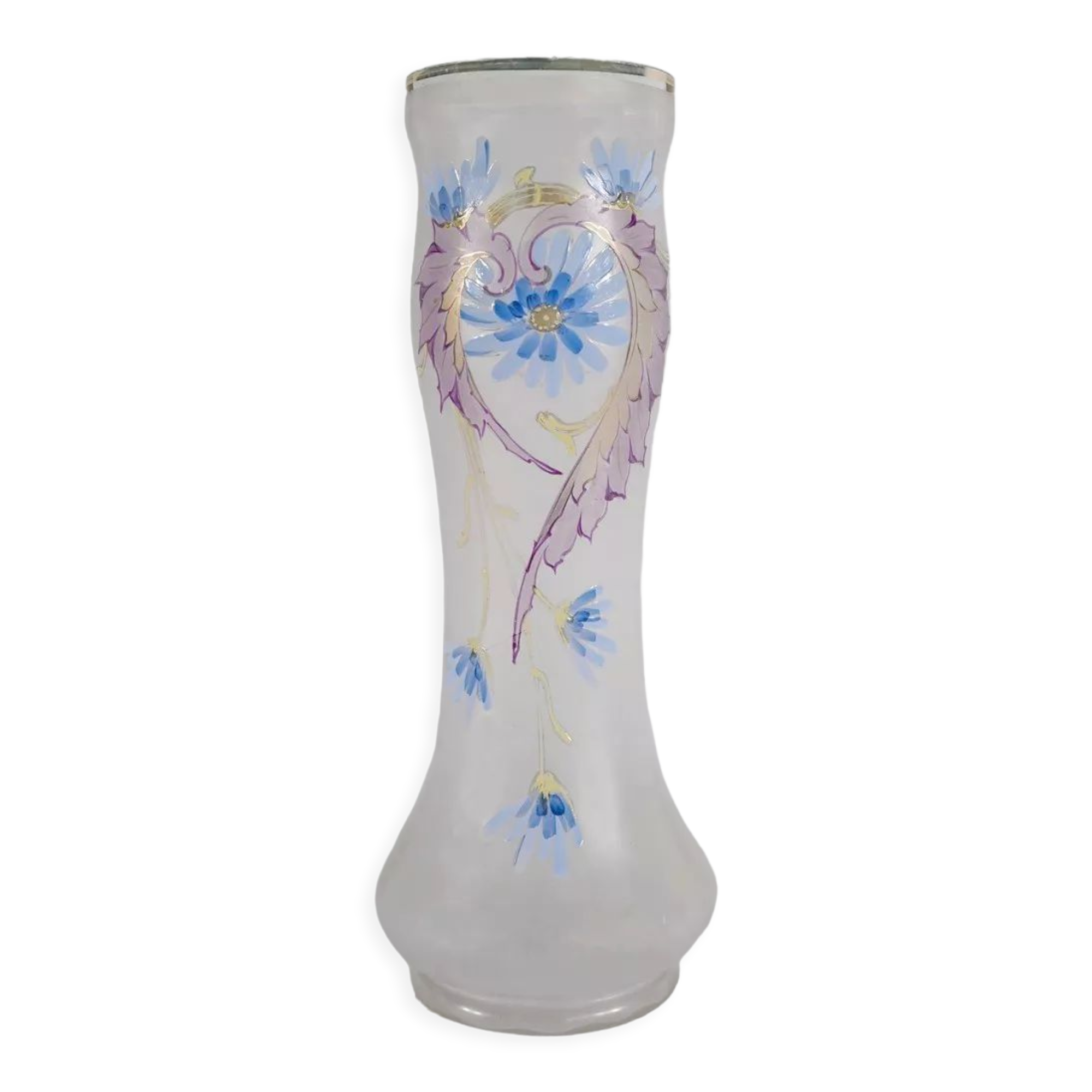 Fine glass vase 1920