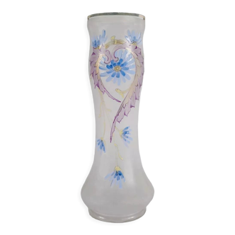 Vase en verre fin 1920