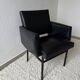 Black armchair, 50s design