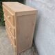 Commode en bois naturel