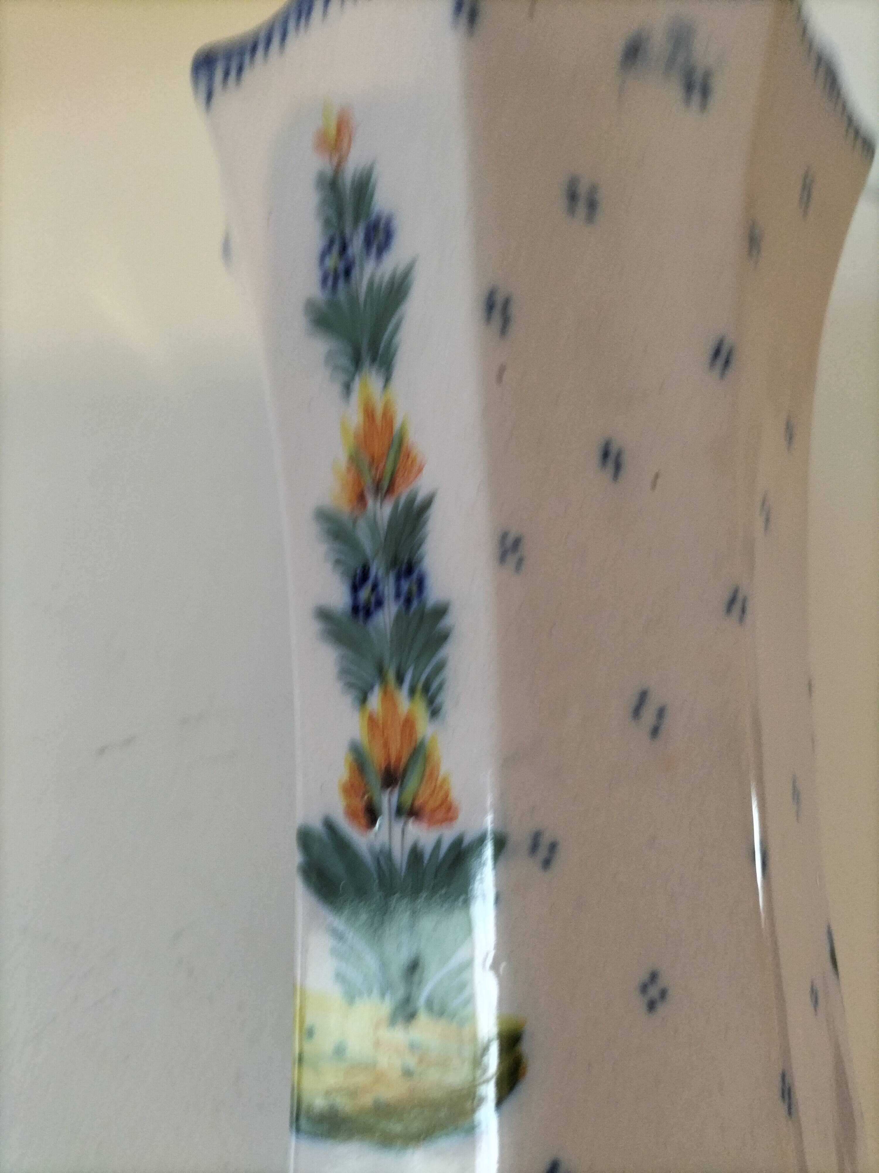 Vase Henriot Quimper ancien — début 20ème siècle
