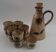 Vintage Grattus Sandstone Liqueur Service