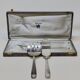 Ercuis Art Deco Silver Metal Fish Serving Cutlery Set