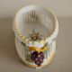 Basket-shaped openwork vase Malicorne faience Emile Tessier