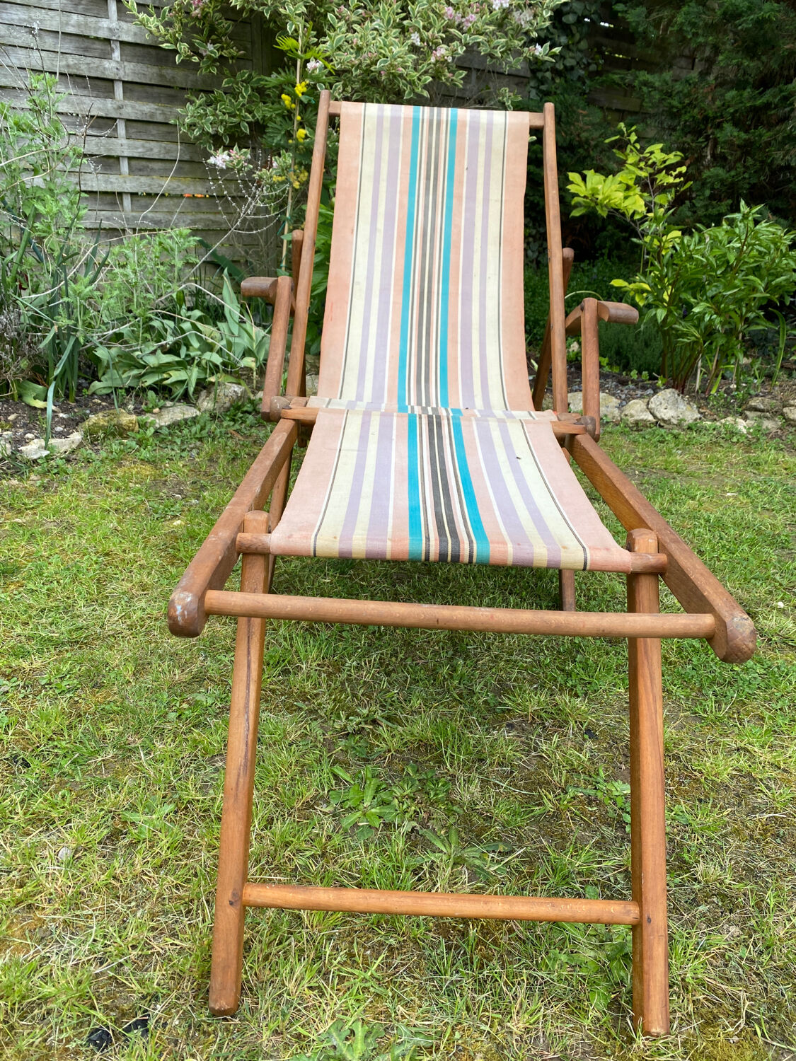 Vintage longue chair