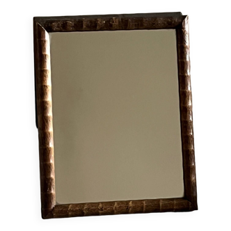 Miroir contour bois