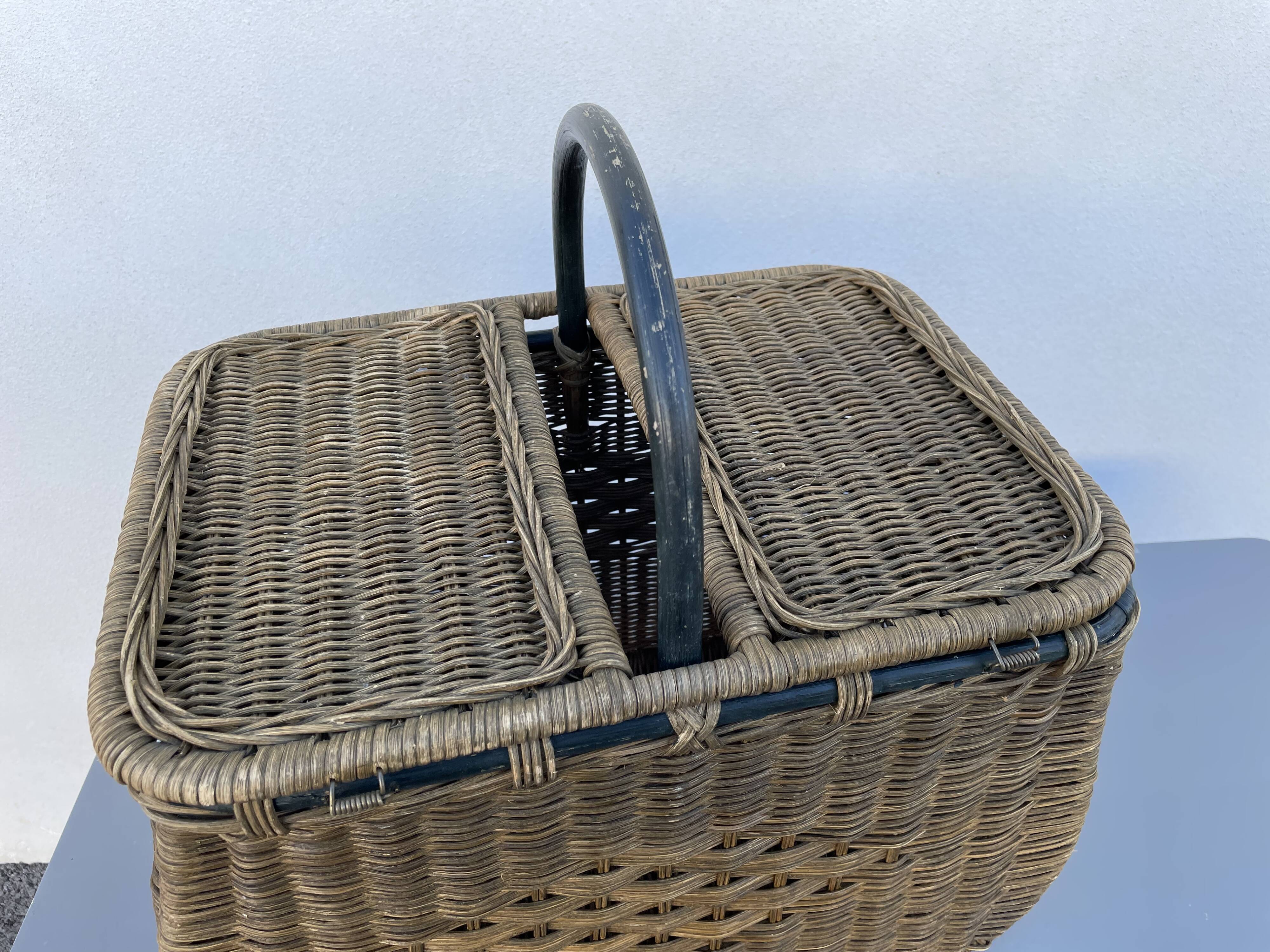 Rattan marrow basket