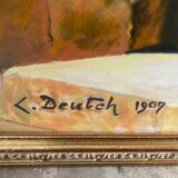 Tableau orientaliste signé Deutsch