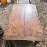 1m19x53 cm old rustic farmhouse coffee table