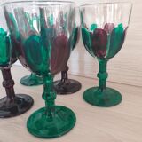 Wine glasses 80s