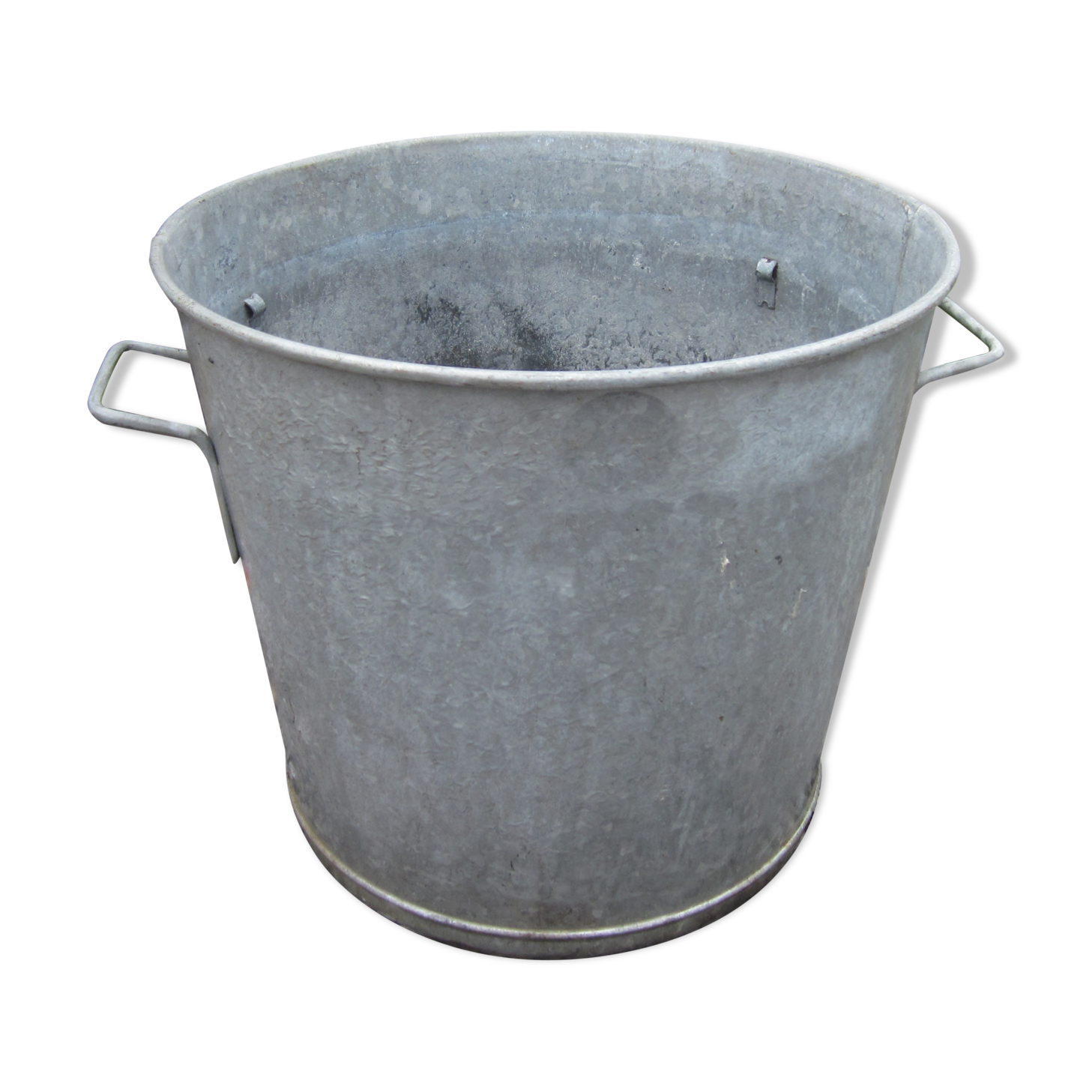 Old zinc basin