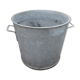 Old zinc basin